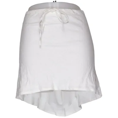 Kjol (Vit) från Divided by H&M Linne, Polyester, Viskos