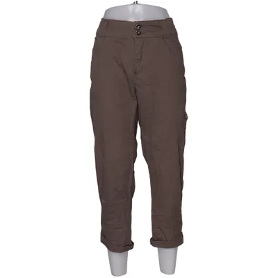 Three-quarter pants (Brown) from Jensen Cotton, Elastane