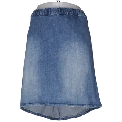 Denim skirt (Blue) from Åhléns Cotton, Elastane
