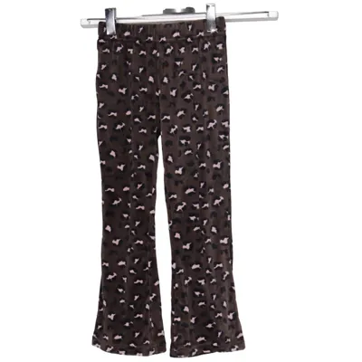 Pyjamasbukser (Brun, Pink, Sort) fra MyWear Kids Elastan, Polyester
