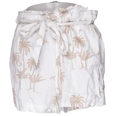 Shorts (White, Brown) from Desmond & Dempsey x H&M