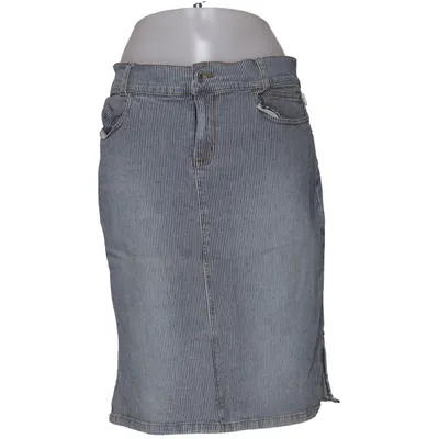 Rok (Blauw, Wit) van Capri Collection Katoen, Elastaan