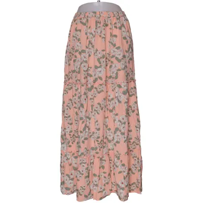 Maxi nederdel (Pink, Grøn, Hvid) fra Soaked in Luxury Viscose