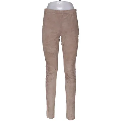 Leren broek (Beige) van Oakwood Leer
