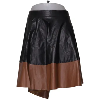 Rok (Zwart, Bruin) van Shein Curve Elastaan, Polyester, Polyurethaan