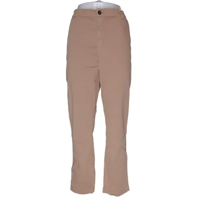 Chinos (Beige) van Marina Rinaldi Katoen, Elastaan