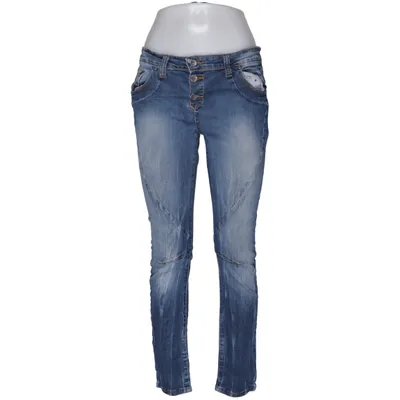 Jeans (Blå) från Please Bomull, Elastan
