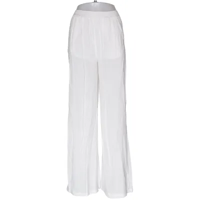 Pantalon patte d'éléphant (Blanc) de Bershka Polyester