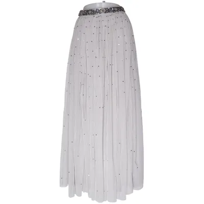 Tulle skirt (Gray) from Maya Polyester