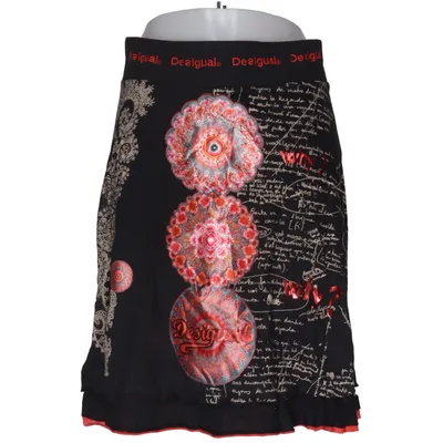 Jupe (Noir, Rouge, Multicolore) de Desigual Coton