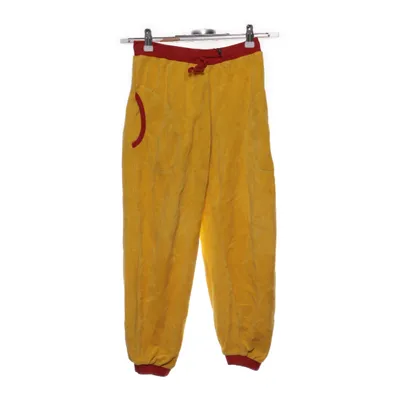 Pyjamasbyxor (Gul, Röd) från Duns Sweden Ekologisk bomull