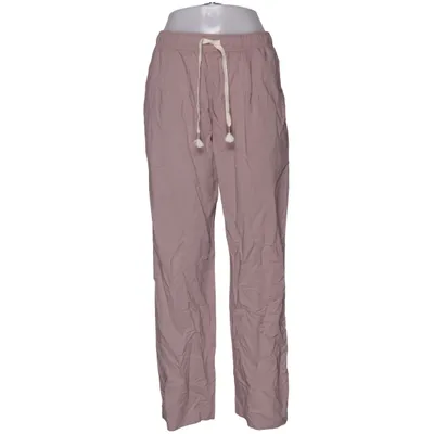 Bukser (Pink) fra Uniqlo Bomuld, Linned, Polyester, Viscose