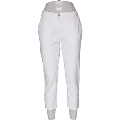 Chinos (White) from Dranella Cotton, Elastane
