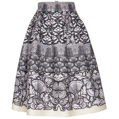 Kjol (Svart, Vit, Beige) från Maje Elastan, Polyester