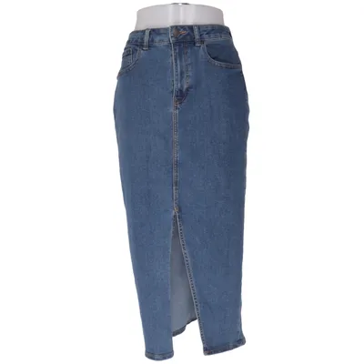 Jeansnederdel (Blå) fra ADPT Bomuld, Polyester