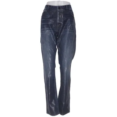 Jeans (Blue) from H&M Studio Cotton, Polyester, Viscose