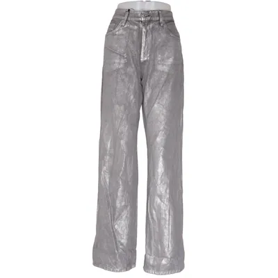 Jeans (Silver) from Zara Cotton