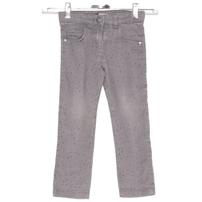 Spijkerbroek (Grijs) van Emoi Katoen, Polyester