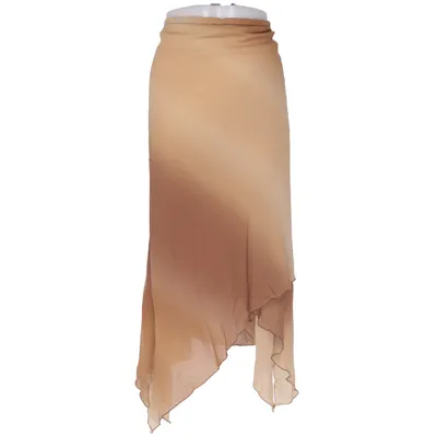 Jupe longue (Beige, Marron) Polyester