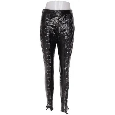Lackhose (Schwarz) von Missguided Polyurethan