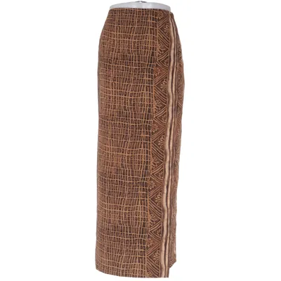 Maxi nederdel (Brun, Beige) fra Jessica Polyester