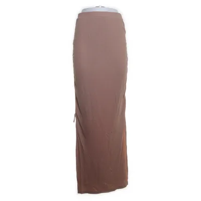 Maxi nederdel (Beige) fra Shein Elastan, Polyester