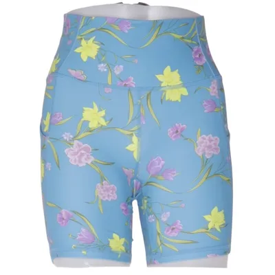 Compression shorts (Blue, Multicolored) from Fabletics Elastane, Polyamide, Polyester