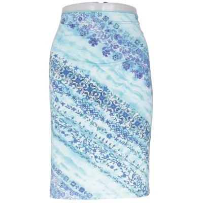 Jupe (Bleu, Multicolore) de Paris Blues Élasthane, Polyester