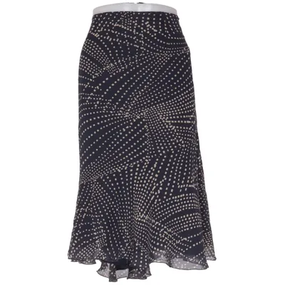 Jupe (Bleu, Blanc) de Adrianna Papell Polyester, Soie
