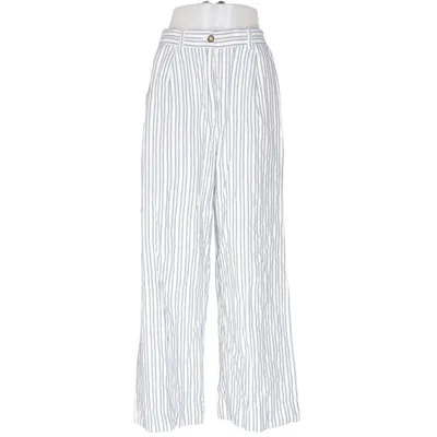 Palazzohose (Blau, Weiß) von Basic Apparel Bio-Baumwolle