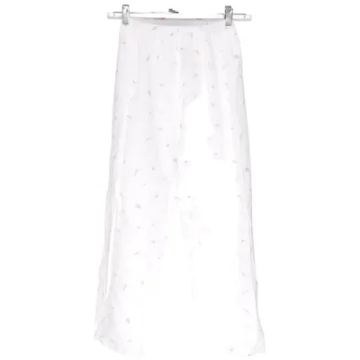 Pajama pants (White, Multicolored) from The Little White Company Cotton