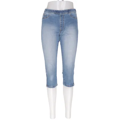 Driekwart broek (Blauw) van DeVal Woman