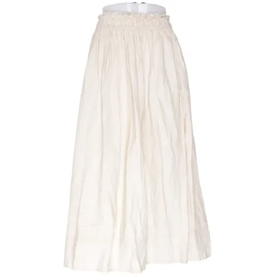 Maxi skirt (Beige) from Max Studio Linen, Viscose