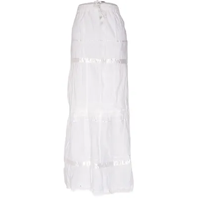 Jupe longue (Blanc) Coton