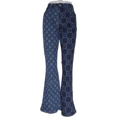 Spijkerbroek (Blauw) van Jaded London Katoen, Elastaan