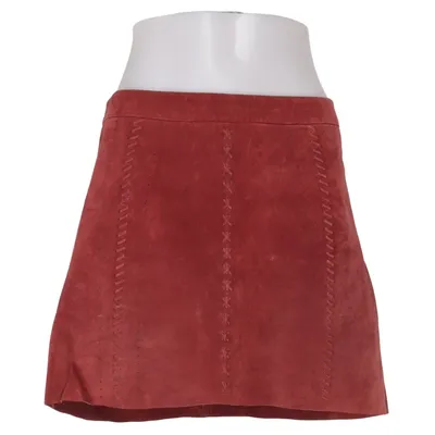 Jupe en cuir (Rouge) de Exclusive Collection Gina Tricot Cuir