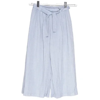 Pantalon patte d'éléphant (Bleu) de Someone