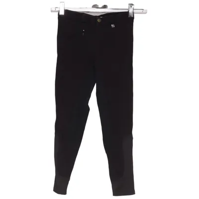 Reithose (Schwarz) von Hansbo Sport Baumwolle, Elasthan