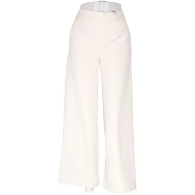 Pantalon patte d'éléphant (Beige) de Object Polyamide, Polyester recyclé, Viscose