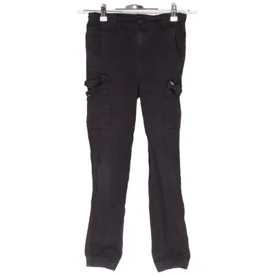 Pantalon cargo (Noir) de D.M.D by Denim Day Coton, Élasthane