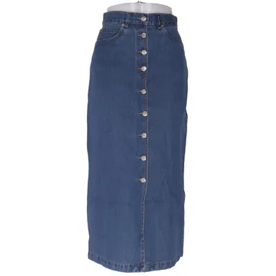 Denim skirt (Blue) from SAND Basic Cotton