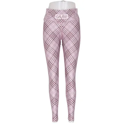 Sportleggings (Lila) van Gavelo Elastaan, Gerecycled polyester