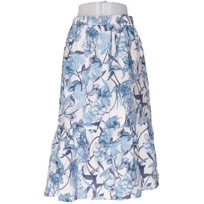 Maxi skirt (Blue, White) from Dobber Cotton, Polyamide, Viscose