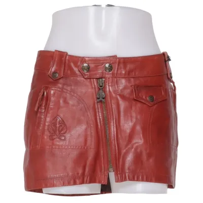 Leather skirt (Brown) from Nine Lives Leather