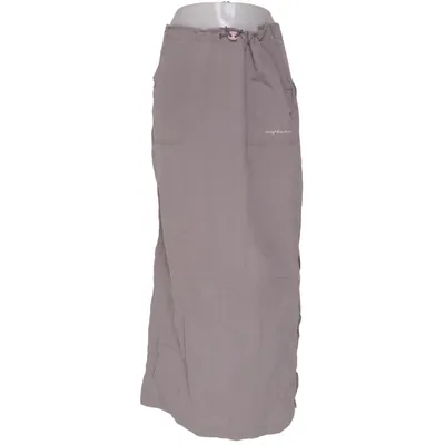 Jupe longue (Gris) de Neighborhood Coton, Polyamide