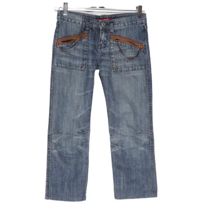 Jeans (vintage, Y2K, low waist, cropped) from Guess Jeans Cotton