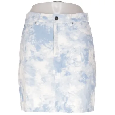 Spijkerrok (Blauw, Wit) van NLY Jeans Katoen
