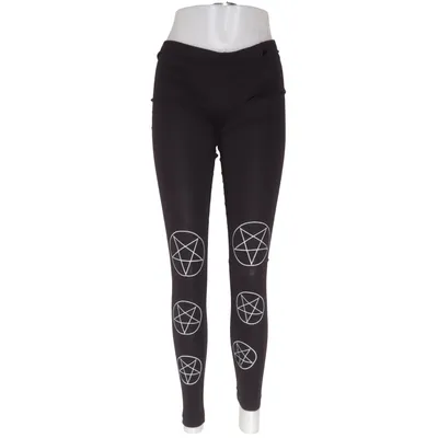 Leggings (Black, White) from Shock Cotton, Elastane