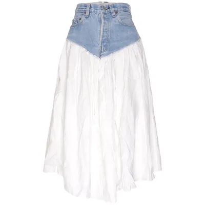 Rok (Blauw, Wit) van Levi Strauss & Co