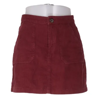 Rock (Rot) von Denim Co Baumwolle